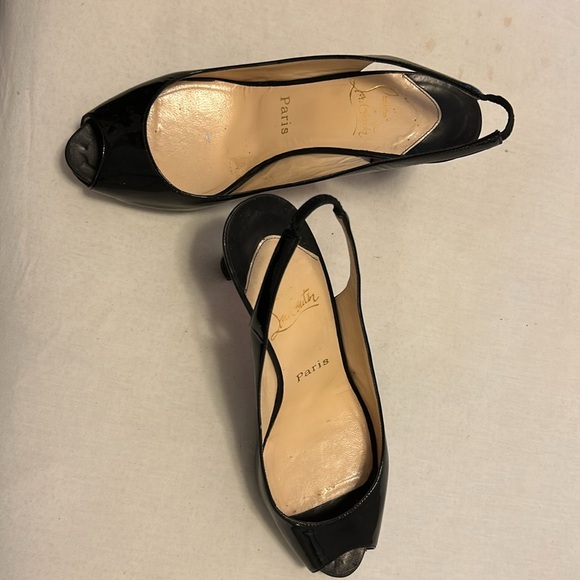 Christian Louboutin peep toe pump - Picture 4 of 5